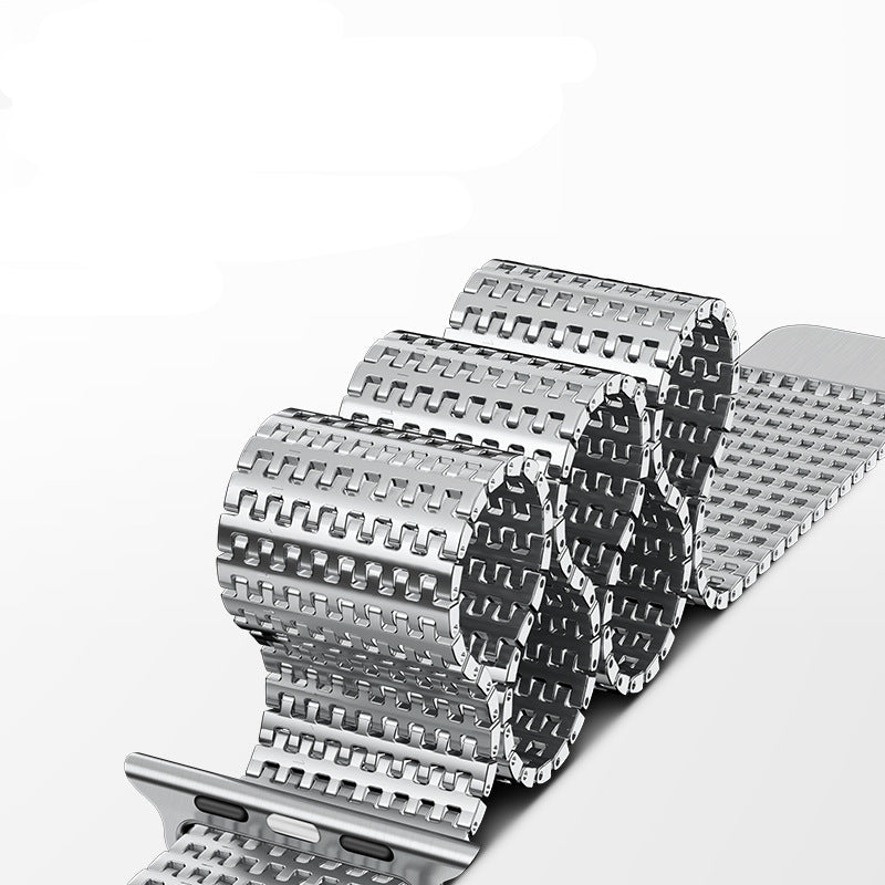 Apple Watch Chain-Link Magnetic Stainless Steel Band