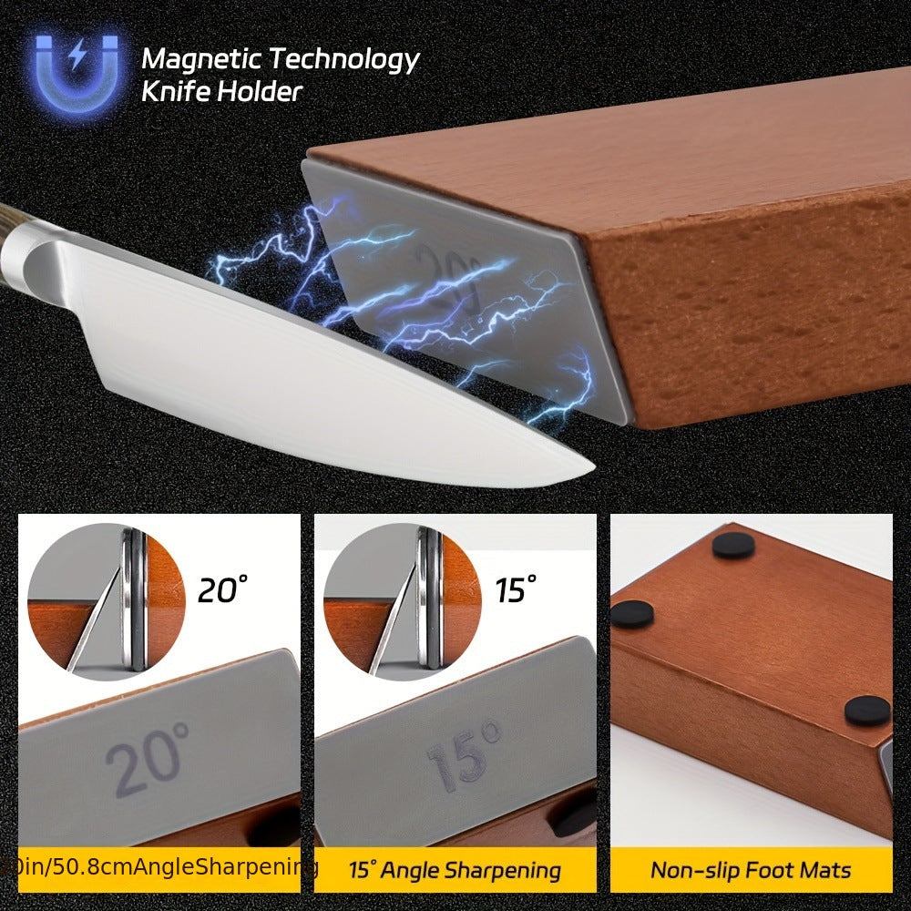 Rolling Knife Sharpener | Aluminum Alloy Carbide Roller Sharpening Stone