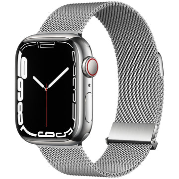 Apple Watch Two-Piece Double Magnetic Stainless Steel Metal Strap