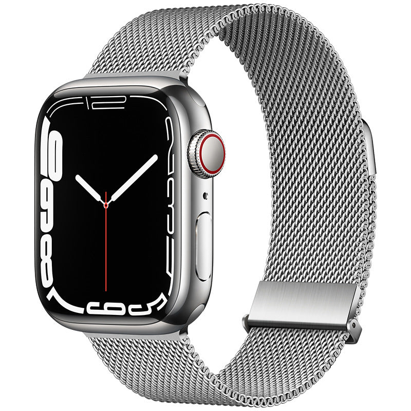 Apple Watch Two-Piece Double Magnetic Stainless Steel Metal Strap