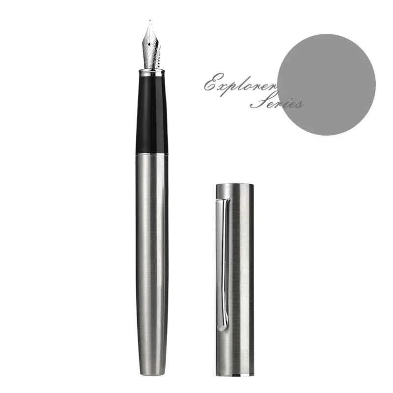 Hongdian C2 Explore Fountain Pen Silver