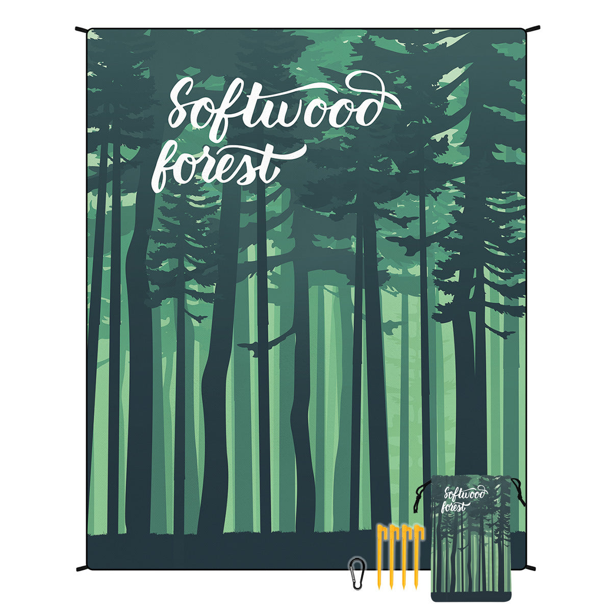 Bohemian Beach Mat & Outdoor Picnic Blanket – Waterproof 220 x 180cm