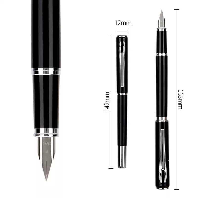 DELI Metheus All Metal Fountain Pen Fine Nib