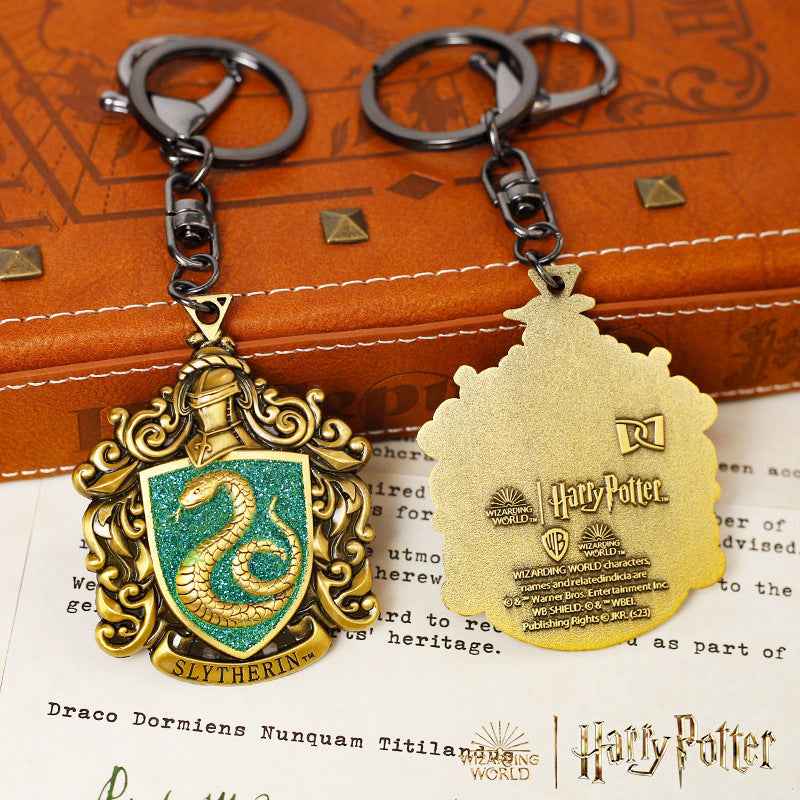 Harry Potter Zinc Alloy Badge Keychain