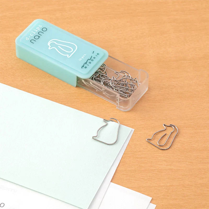 Midori D-Clips Nano Clips - Box of 16