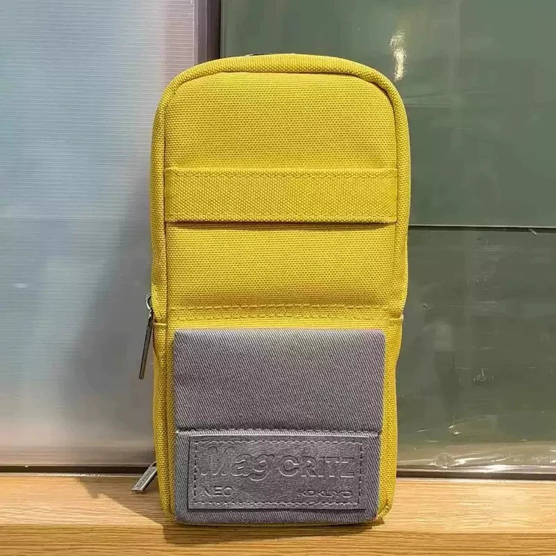 KOKUYO MAG CRITZ NEO 2IN1 Expandable Large Pen Case Yellow
