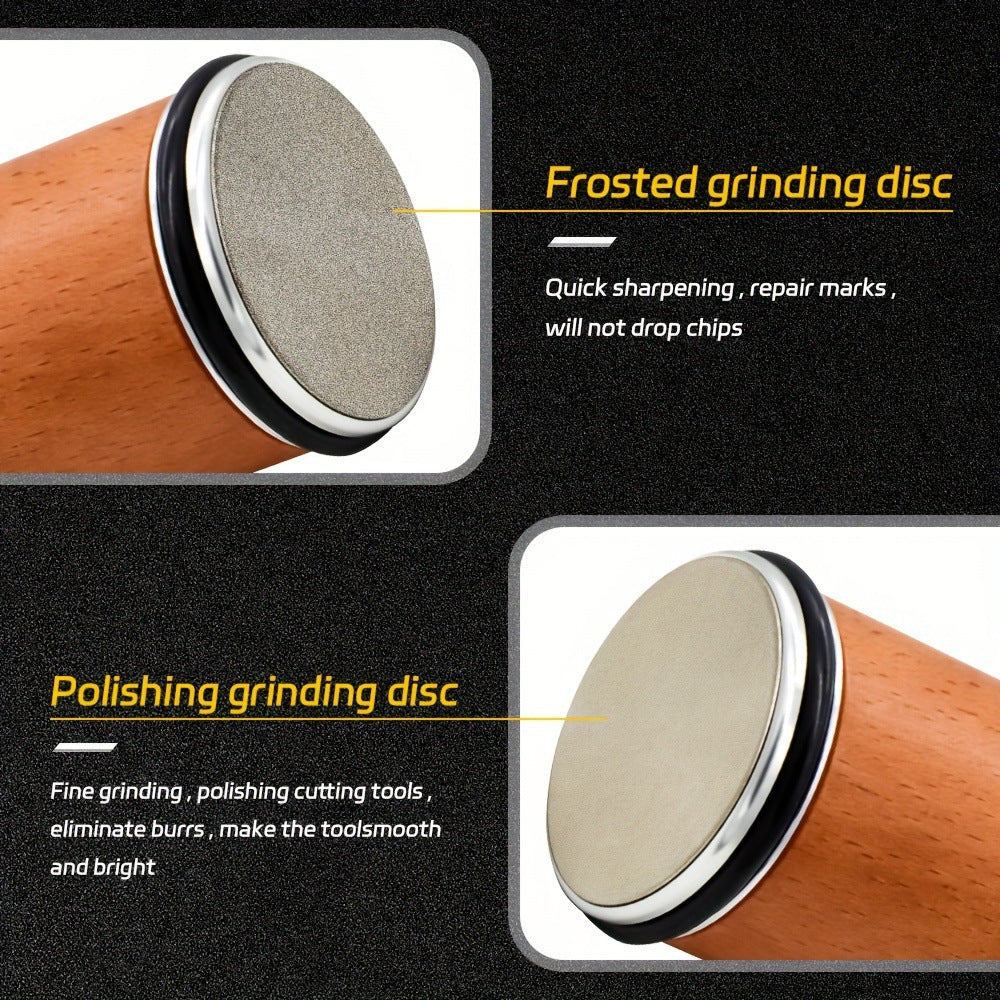 Rolling Knife Sharpener | Aluminum Alloy Carbide Roller Sharpening Stone