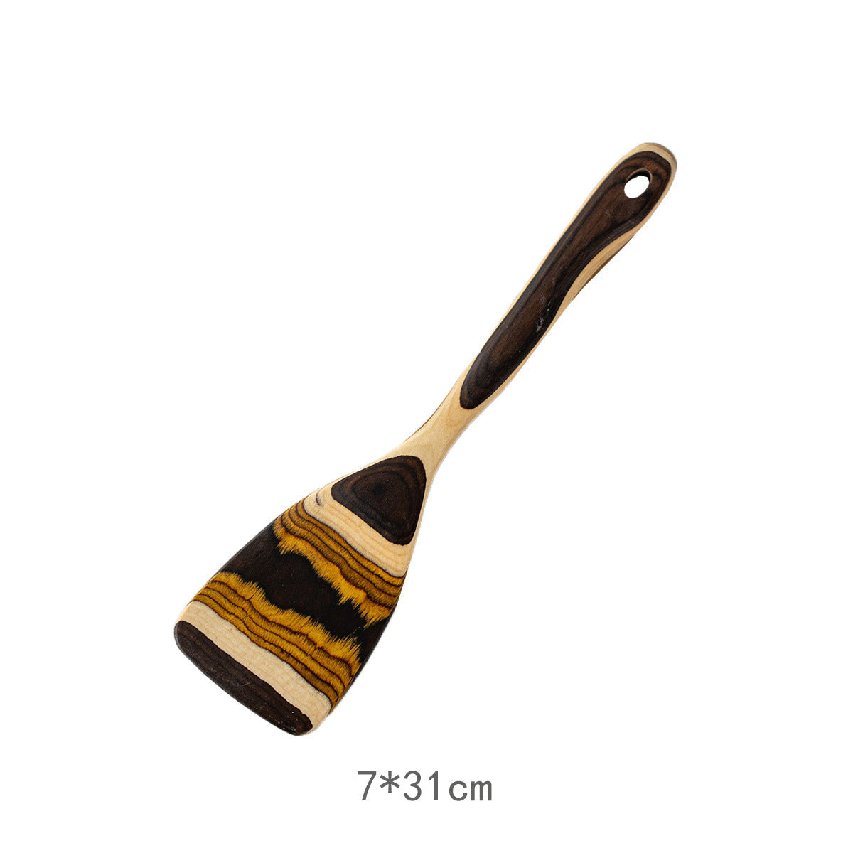 Moroccan Gradient Colorful Wooden Spoon | Pasta Server & Rice Ladle