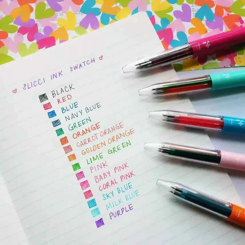 Pentel Sliccies Gel Multi Pen Refill - 0.3mm - 3 Pack