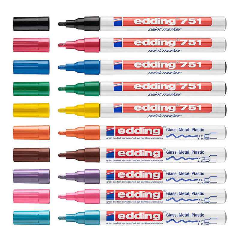 Edding 751 Paint Marker 1-2mm Round Nib
