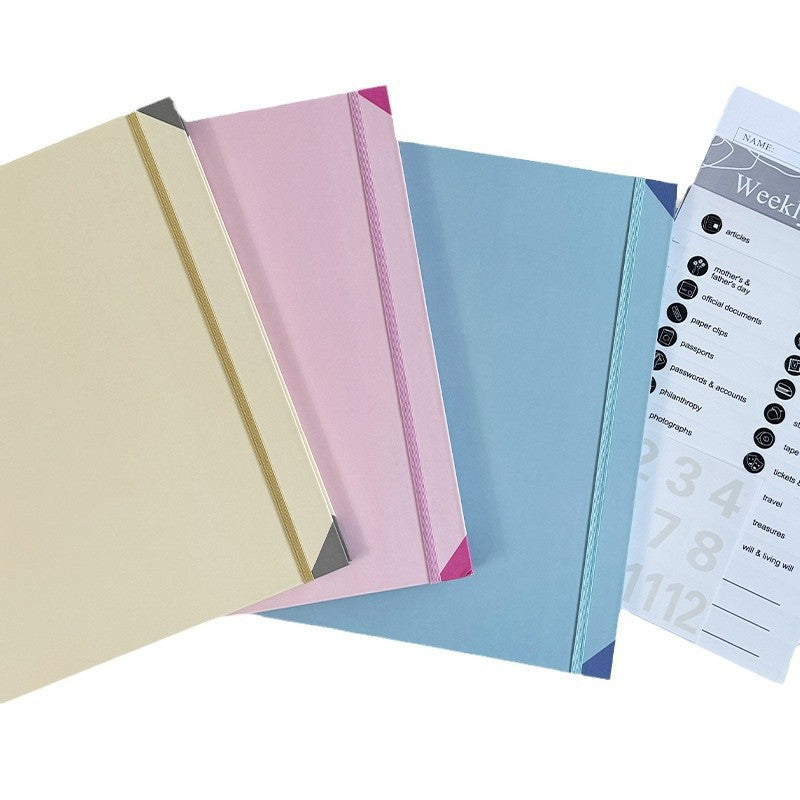 In Case Go Missing Binder Viral TikTok Folio