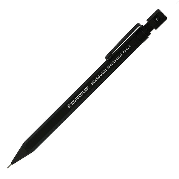 STAEDTLER Hexagonal Mechanical Pencil, 0.5mm Silver