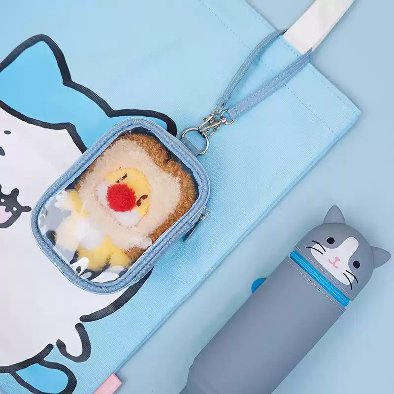 LIHIT LAB myfa Decoration Box Pouch Storage Case for Small Plush Toys