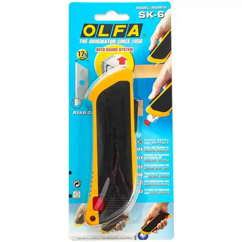 OLFA SK-6 Fully-Automatic Safety Knife with Blade Guard