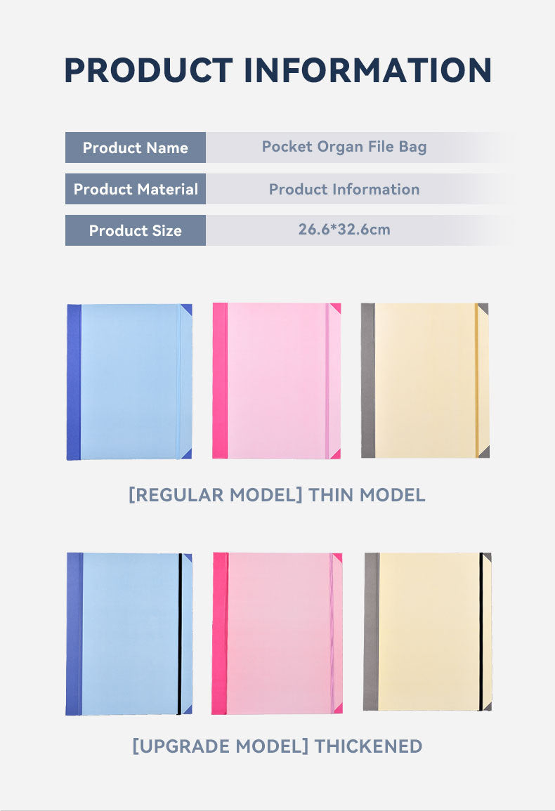 In Case Go Missing Binder Viral TikTok Folio