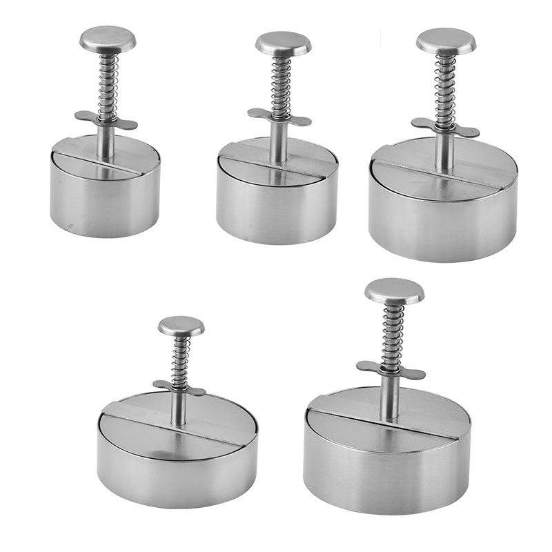 304 Stainless Steel Burger Press & Patty Maker Mould