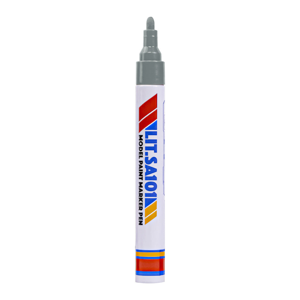 2pcs Model Paint Marker Pens Oil Based Silver