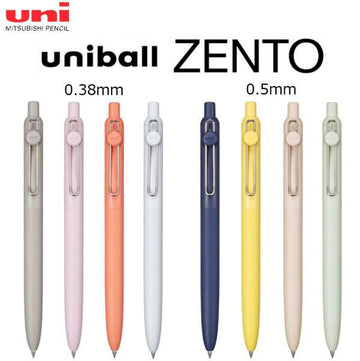 Uni-ball ZENTO Standard Model Water Based Ballpoint Pen 4pcs