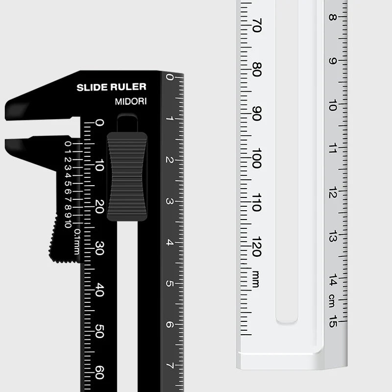 Midori Slide Ruler Caliper 15cm