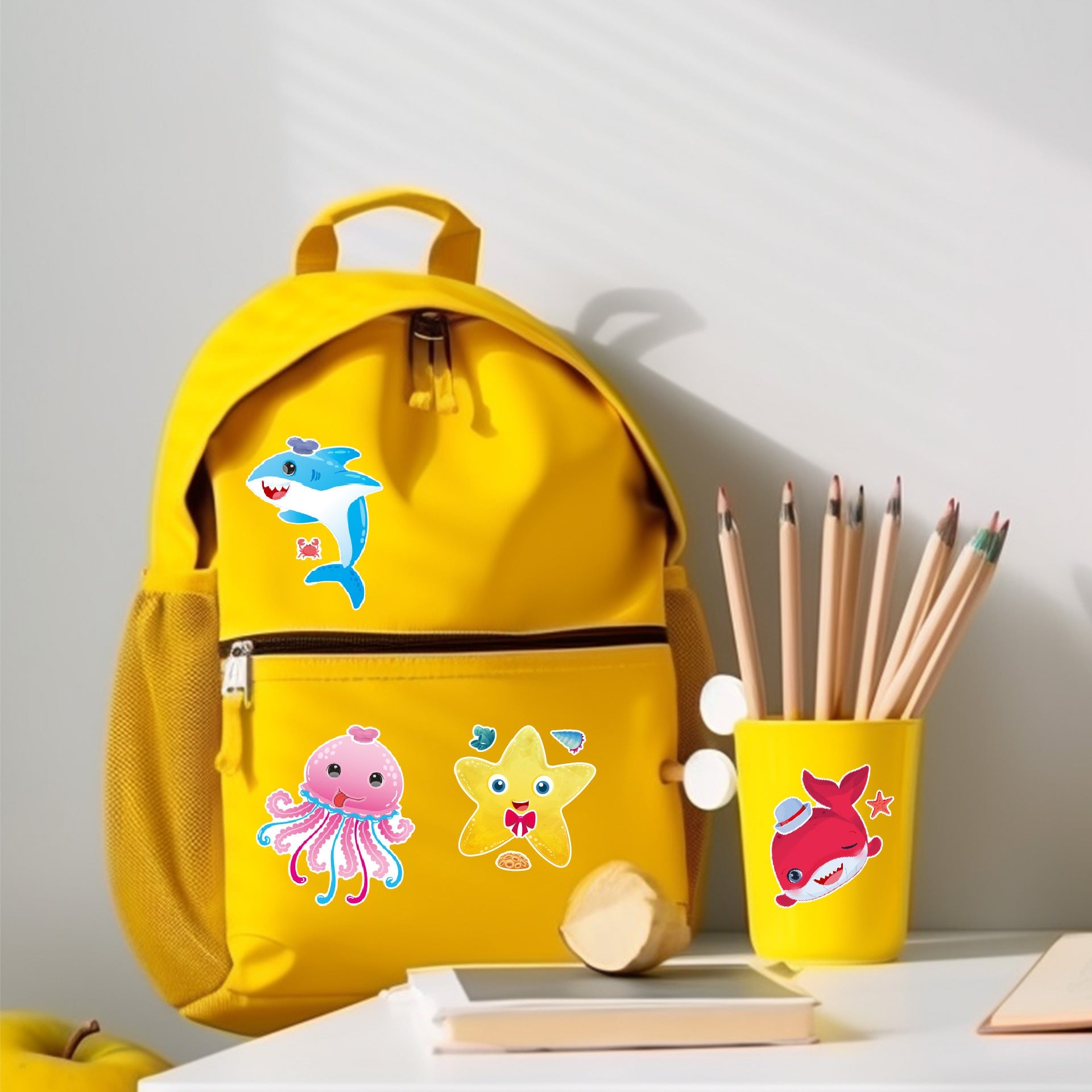 Make a Face Ocean Animals Stickers for Kids 32 Sheets