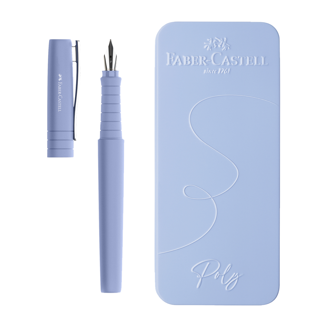 Faber-Castell Poly Ball Fountain Pen Fine Nib Black