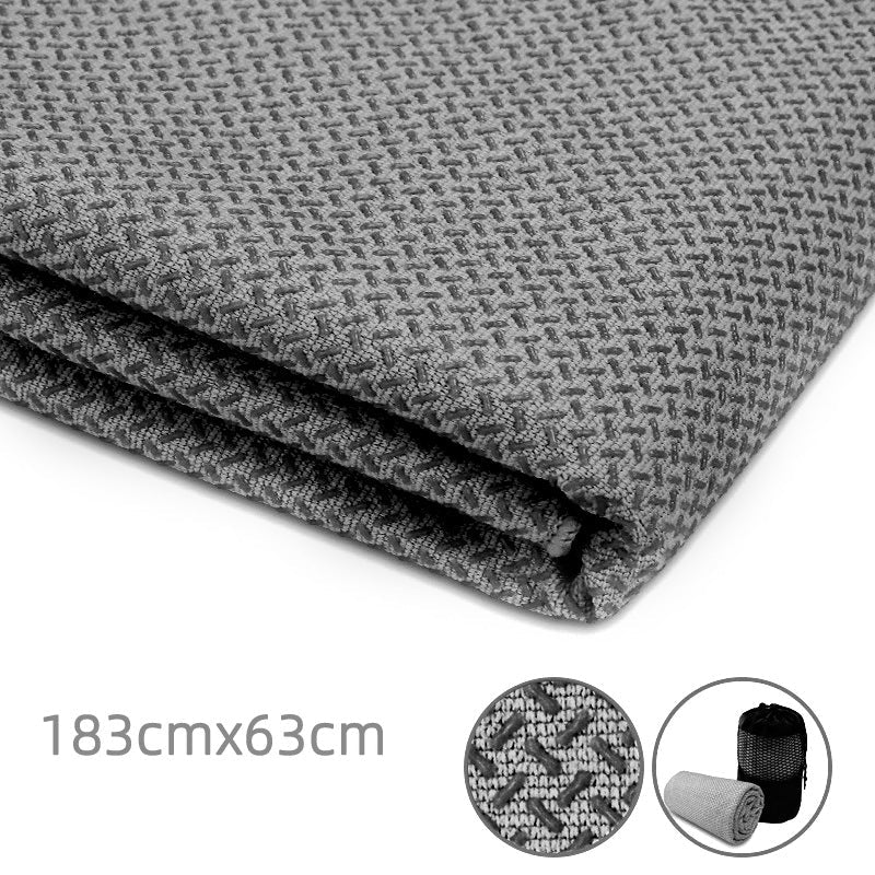 Non-Slip Yoga Towel Mat – Professional Sweat-Absorbent Yoga Rug