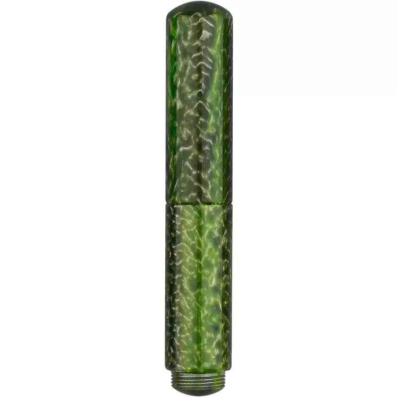MAJOHN Wancai Mini Transparent Pocket Fountain Pen Fine Nib 0.5mm Seaweed Green