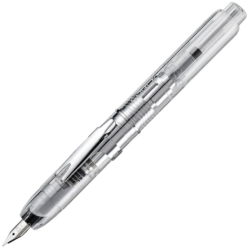 Platinum Curidas Knock-Type Fountain Pen Grand Red