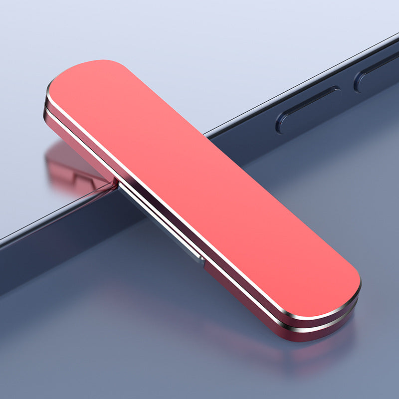 360 °Rotating Foldable Aluminum Alloy Mobile Phone Holder Red