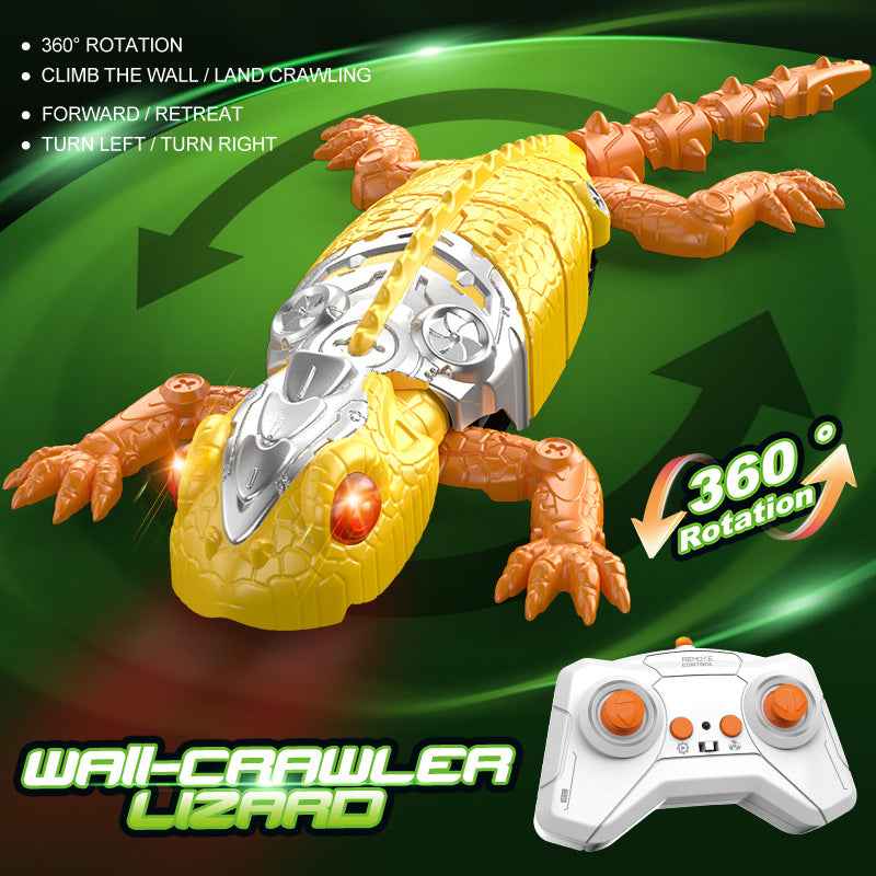 2026 Wall Climbing Robot Gecko Lizard Yellow