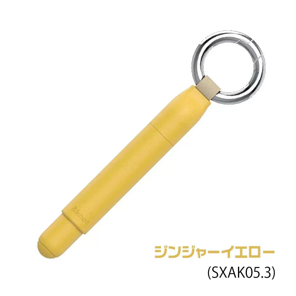 uni KNOT SX-AK Mini Ballpoint Pen, 0.5mm Black Ink, Capped Hanging Design