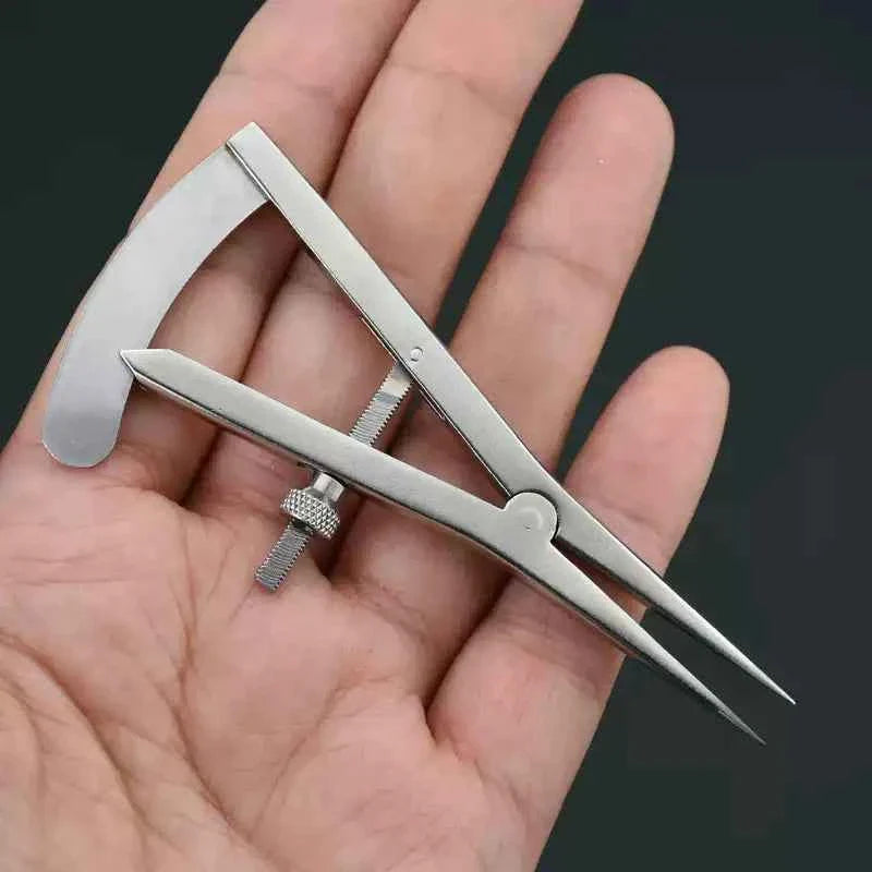 Stainless Steel Precision Mini Spacing Gauge with Scale 20mm
