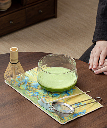 Japanese Glass Matcha Tool Set | 7-Piece Ceremonial Tea Kit