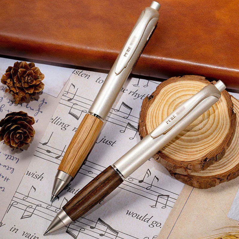 Uni Pure Malt Gel Ink Ball Point Pen -0.5mm Natural