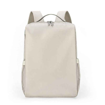 15-Inch Laptop Backpack for Travel – Slim Shockproof Commuter Bag Off White
