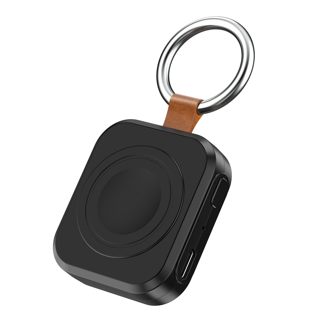 Portable Apple Watch Magnetic Wireless Charger with Keyring