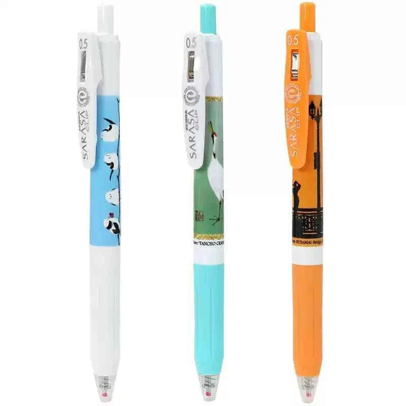 ZEBRA SARASA JAPAN HOKKAIDO LIMITED JJ15 BLACK INK GEL PEN -0.5MM