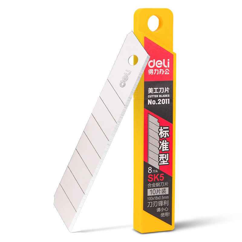DELI 18mm SK5 Cutter Blades 50PCS