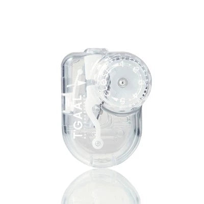 KUTSUWA Hi LiNE T'GAAL Angle Adjustable Pencil Sharpener Clear