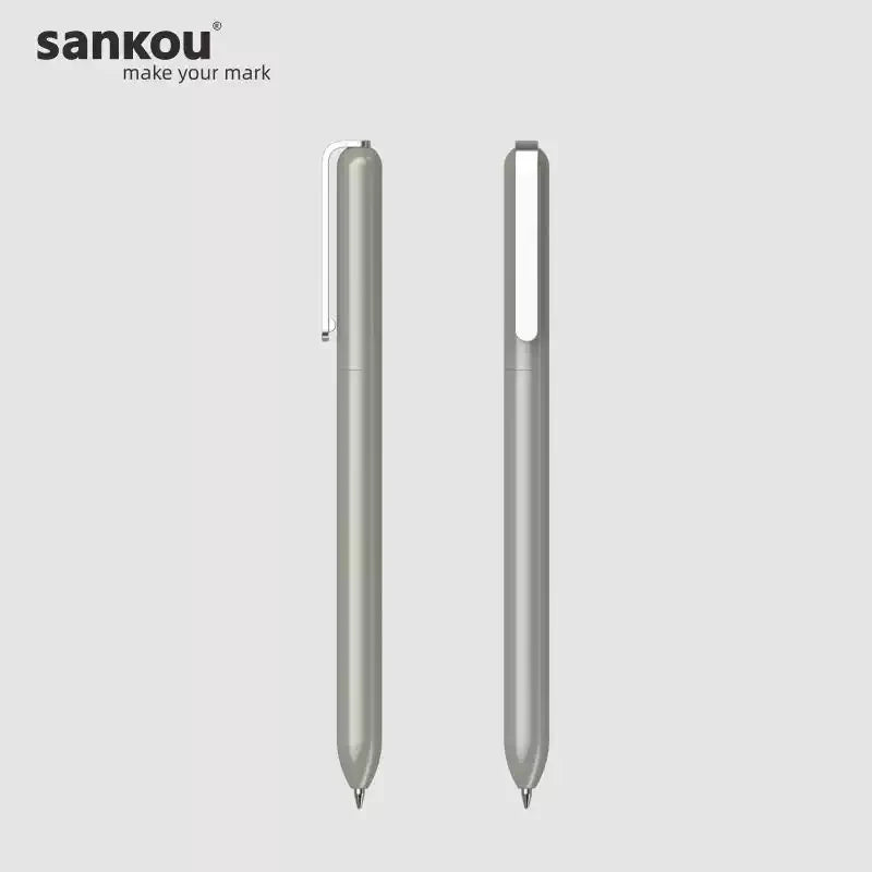 Sankou JZ19 Rotating Metal Ballpoint Pen 0.5mm Black Ink
