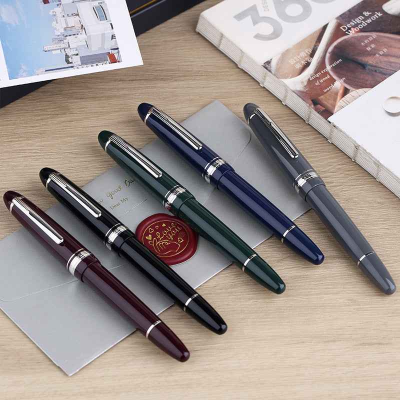 Majohn P136 Piston Fountain Pen Fine Nib with Box