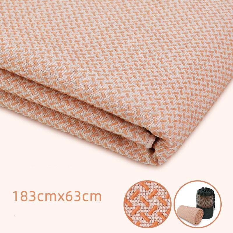 Non-Slip Yoga Towel Mat – Professional Sweat-Absorbent Yoga Rug