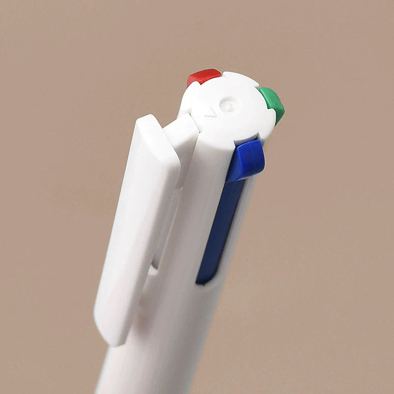 KACO Easy 4 Color Gel Ink Multi Pen 0.5MM,2 Pack