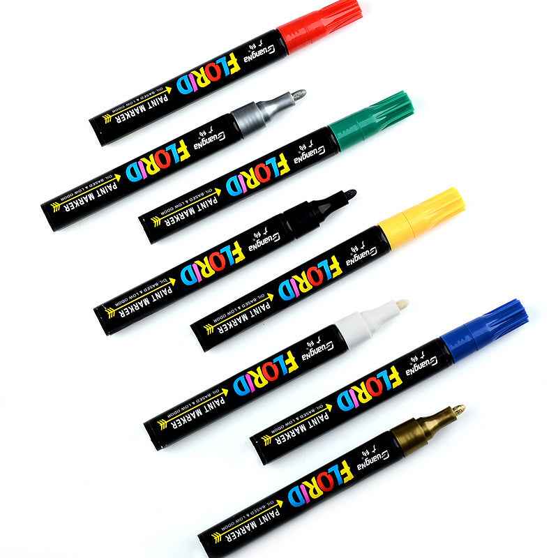 Guangna Florid Permanent Paint Pens Oil Based Markers 2 Pack