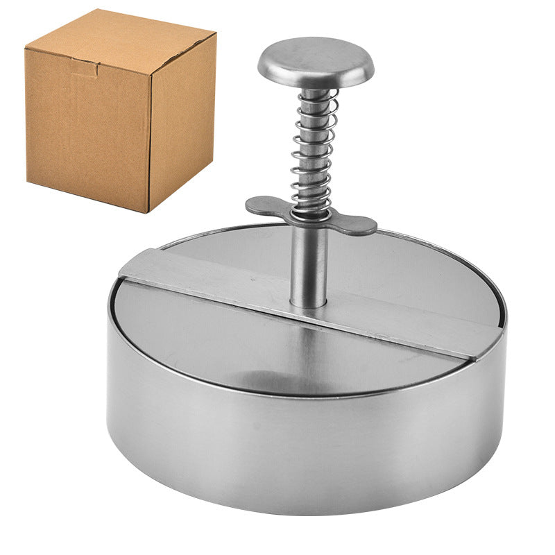 304 Stainless Steel Burger Press & Patty Maker Mould