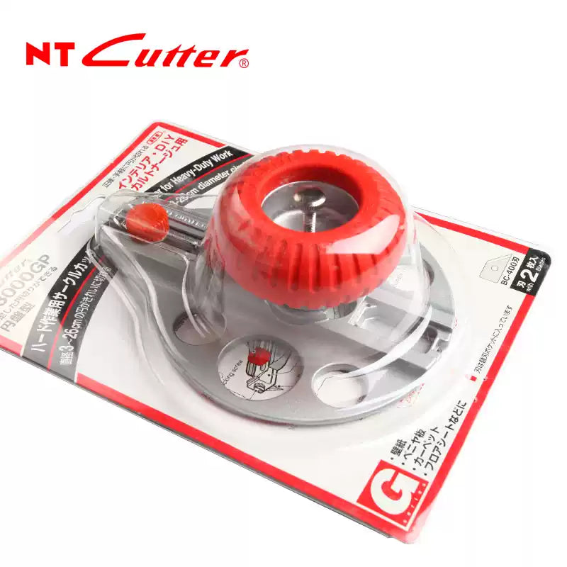 NT Cutter Heavy-Duty Circle Cutter,3 - 26cm (C-3000GP)