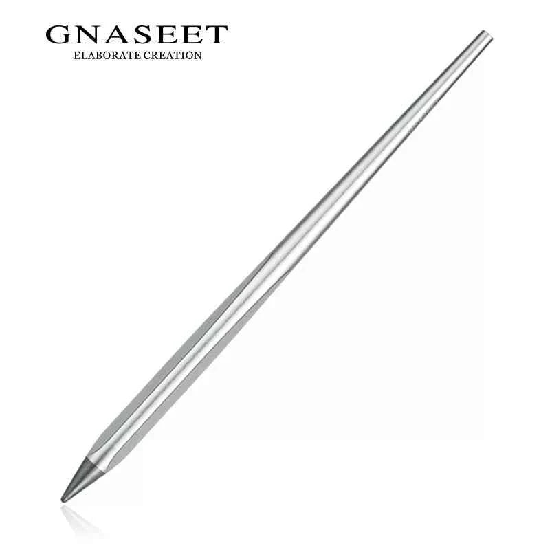 GNASEET Eternal Inkless Metal Pencil Silver