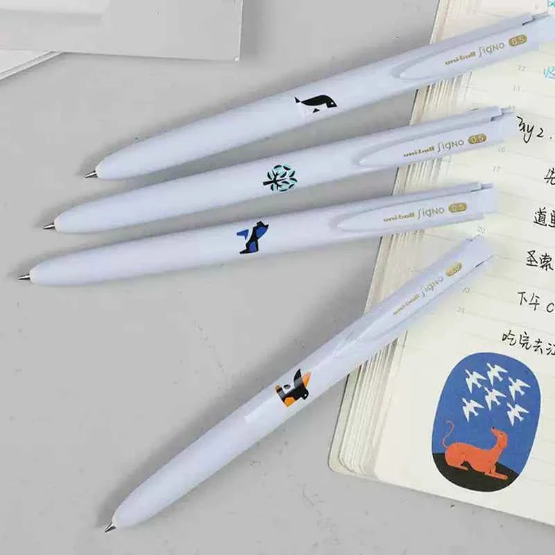 Uni-ball Signo RT1 Gel Pen 0.5mm Nordic Animal Edition - 5 Pack