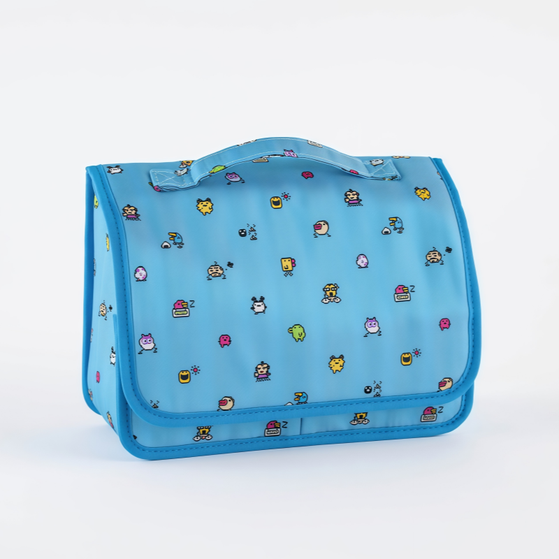 Japanese Cute Cartoon Scrapbook & Stationery Organizer Bag Blue