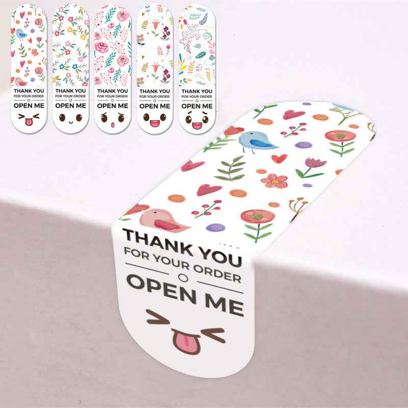 300Pcs Thank You for Your Order Stickers for Small Business Packaging